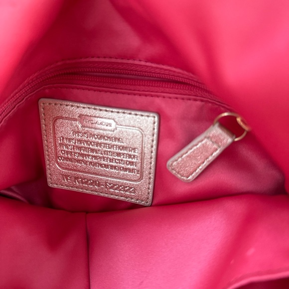 👜 Y2K Coach Graffiti Floral Satchel – Gold Trim | Rare Poppy Edition! - Picture 5 of 6